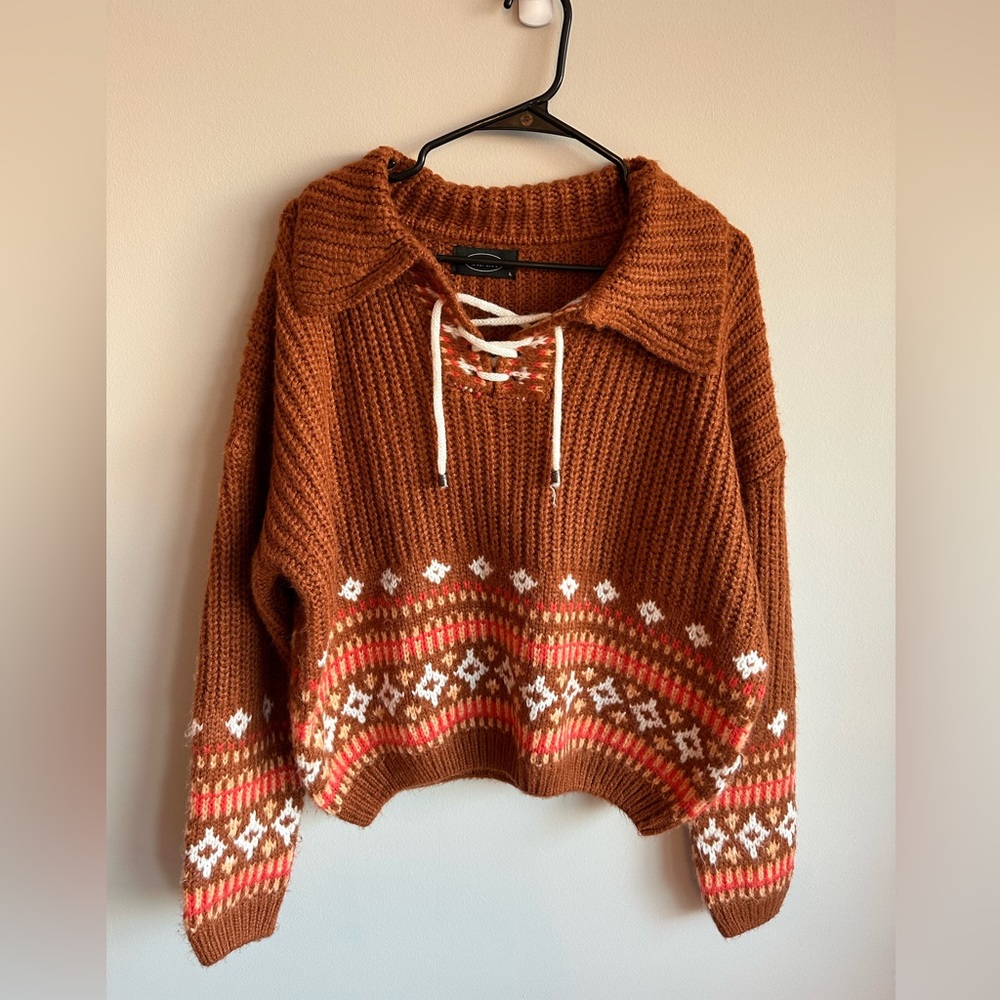 Over size sweater